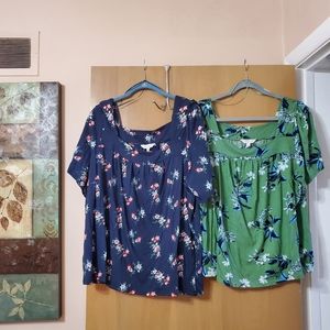 2 amazing Lucky Brand shirt